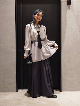 sayaさん（レディース・157cm）の冬コーディネート