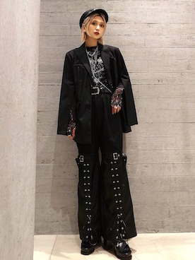 sayaさん（レディース・157cm）の春コーディネート