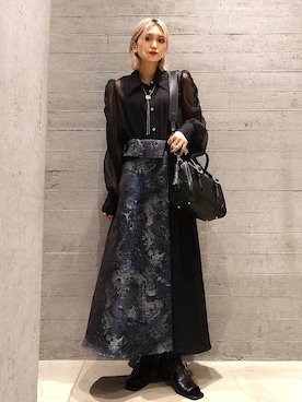 sayaさん（レディース・157cm）の春コーディネート