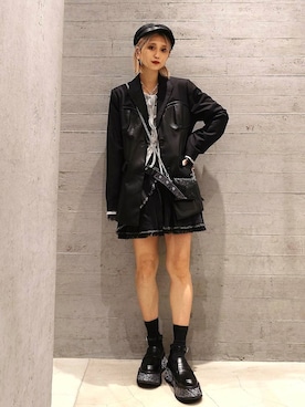 sayaさん（レディース・157cm）の春コーディネート