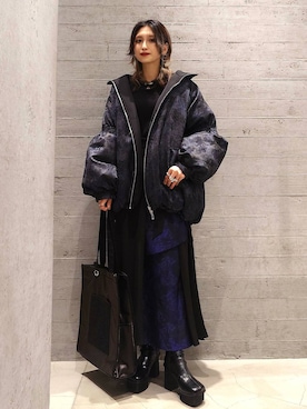 sayaさん（レディース・157cm）の冬コーディネート