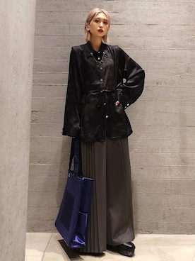 sayaさん（レディース・157cm）の冬コーディネート