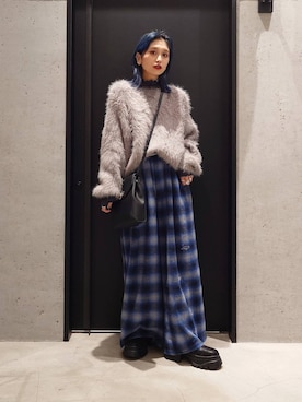 「HARE」｜sayaさん（レディース・157cm）の冬コーディネート