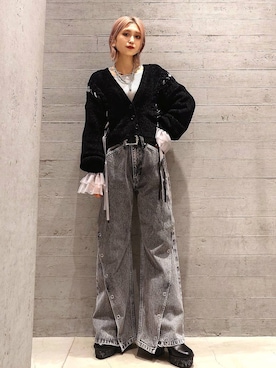 sayaさん（レディース・157cm）の冬コーディネート