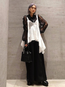 sayaさん（レディース・157cm）の春コーディネート