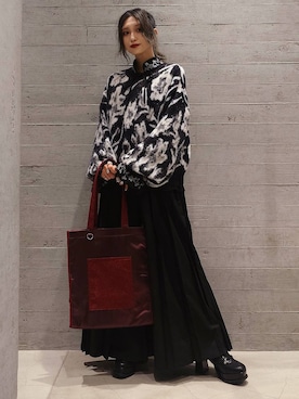 「HARE（ハレ）のアイテム（カーディガン/ボレロ）」を使った、sayaさん（レディース・157cm）の秋コーディネート