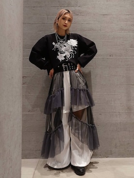 sayaさん（レディース・157cm）の冬コーディネート