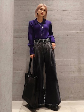 sayaさん（レディース・157cm）の冬コーディネート