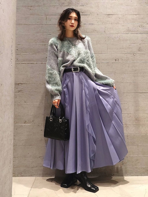 シアーフリルプリーツスカート(HARE)（スカート）｜HARE（ハレ）の