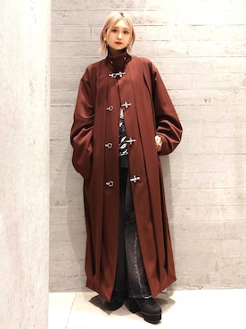 sayaさん（レディース・157cm）の冬コーディネート