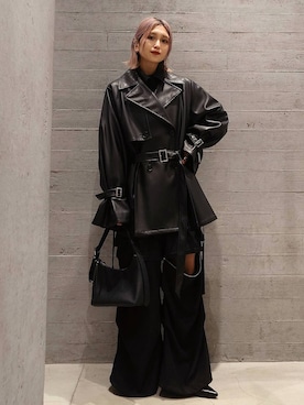 sayaさん（レディース・157cm）の冬コーディネート