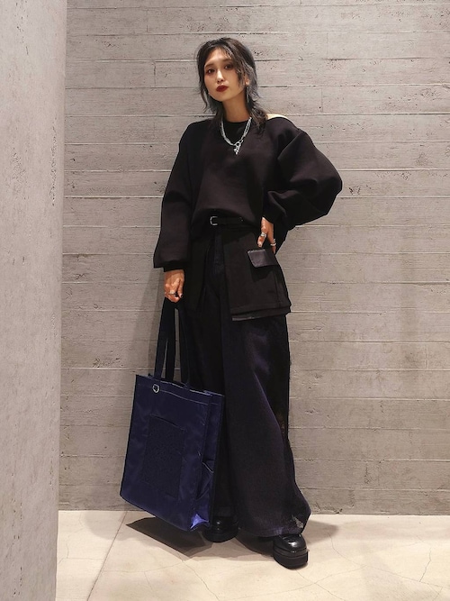 レースアップチャンキーサボサンダル(HARE)