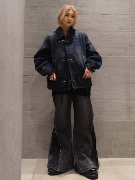 sayaさん（レディース・157cm）の冬コーディネート