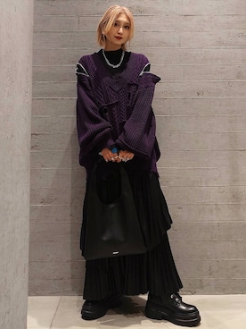 sayaさん(レディース・157cm)の冬コーディネート