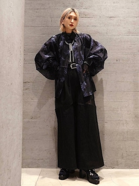 「HARE（ハレ）のアイテム（パンツ）」を使った、sayaさん（レディース・157cm）の春コーディネート