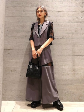 sayaさん（レディース・157cm）の春コーディネート