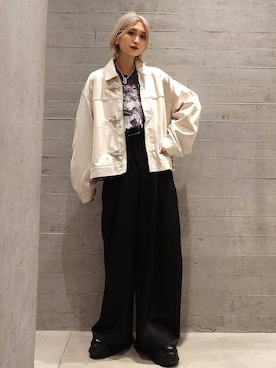 sayaさん（レディース・157cm）の冬コーディネート