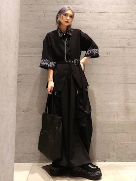 「HARE（ハレ）のアイテム（トップス）」を使った、sayaさん（レディース・157cm）の春コーディネート