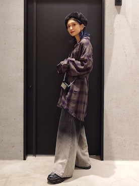 「ドットエスティ秋コーデ」｜「アイテム（財布/小物）」を使った、sayaさん（レディース・157cm）の秋コーディネート