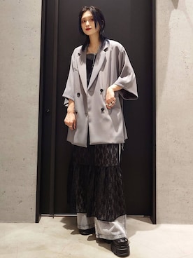 sayaさん（レディース・157cm）の春コーディネート