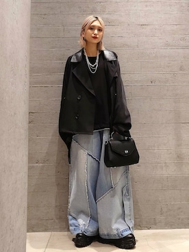 sayaさん（レディース・157cm）の春コーディネート