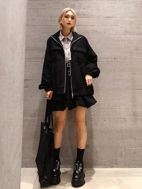 sayaさん（レディース・157cm）の冬コーディネート