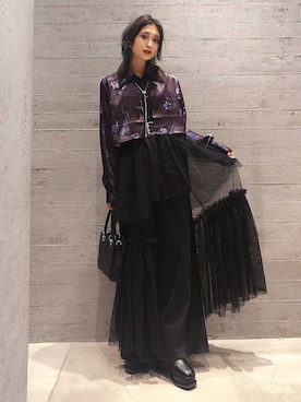 sayaさん（レディース・157cm）の秋コーディネート