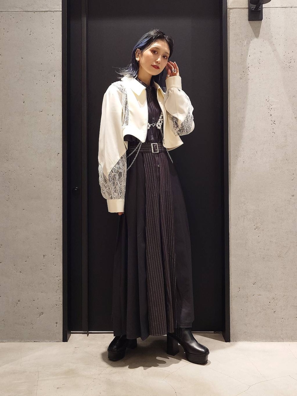 HARE スパンコールレースブルゾン HARE（ハレ）の「スパンコールレースブルゾン(HARE)（ブルゾン