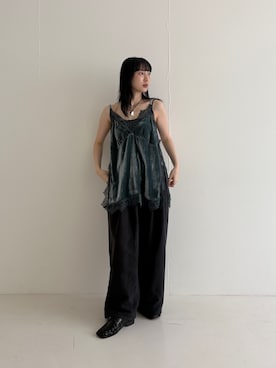 聖美さん(レディース・160cm)の夏コーディネート