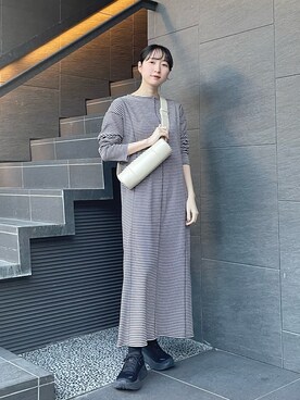 聖美さん(レディース・160cm)の春コーディネート