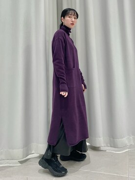 聖美さん（レディース・160cm）の冬コーディネート