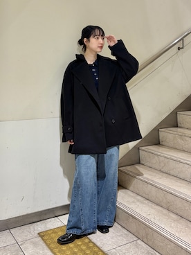 「アイテム（その他シューズ）」を使った、聖美さん（レディース・160cm）の秋コーディネート