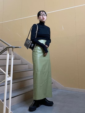 聖美さん(レディース・160cm)の秋コーディネート