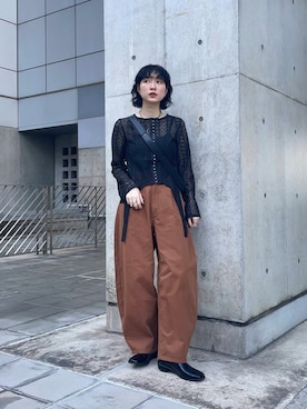 聖美さん（レディース・160cm）の夏コーディネート