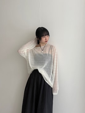 聖美さん(レディース・160cm)の夏コーディネート
