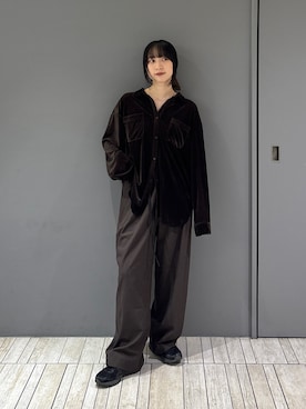 聖美さん（レディース・160cm）の冬コーディネート