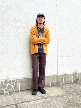 「メンズファッション」｜ショウタさん（メンズ・183cm）の秋コーディネート
