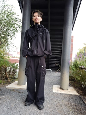 「アイテム（ジャケット/アウター）」を使った、ショウタさん（メンズ・182cm）の冬コーディネート