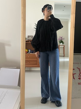 「COS（コス）のアイテム」を使った、Will    Huさん（レディース・165cm）の夏コーディネート