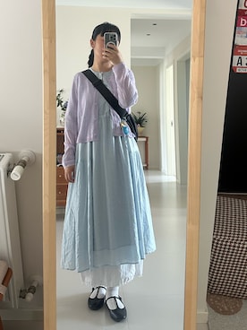 「COS（コス）のアイテム」を使った、Will    Huさん（レディース・165cm）の夏コーディネート
