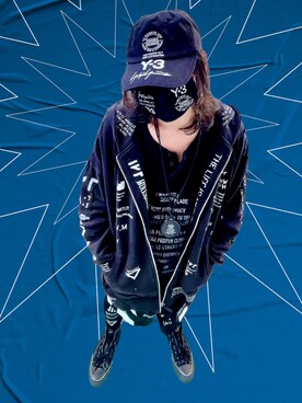パーカーを使った ストリート のメンズ人気ファッションコーディネート Wear