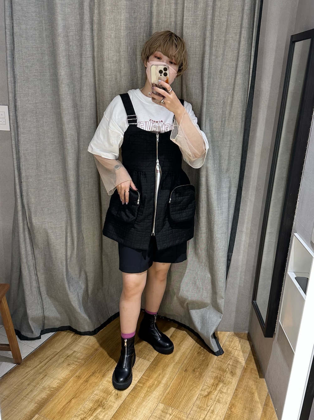 ジーナシス　アソート ZIPビスチェ JEANASIS（ジーナシス）の「アソートZIPビスチェ（）」 - WEAR