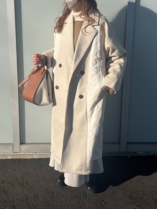 ロエベアナグラムジャカードフード付きコート LOEWE】アナグラムジャカード フーデッド コート（LOEWE