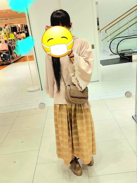 「axes femme（アクシーズファム）のアイテム（パンプス）」を使った、しーたん@椎夜薫さん（レディース・166cm）の秋コーディネート