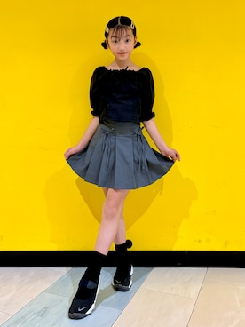 「アイテム（シャツ/ブラウス）」を使った、 himamioさん（キッズ・142cm）の夏コーディネート