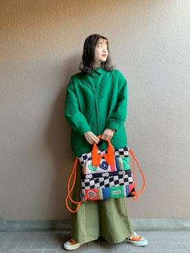 ®️inaさん(レディース・160cm)の秋コーディネート