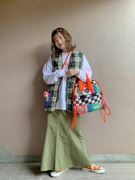 「アイテム（PC・スマホグッズ/家電）」を使った、®️inaさん（レディース・160cm・20代）の秋コーディネート