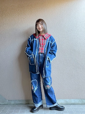 「byあしながおじさん」｜®️inaさん（レディース・159cm）の冬コーディネート