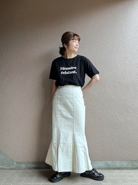 「byあしながおじさん」｜®️inaさん（レディース・159cm）の春コーディネート
