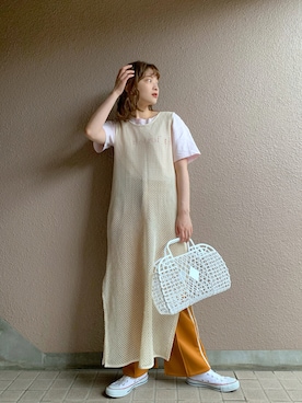 ®️inaさん（レディース・160cm）の夏コーディネート